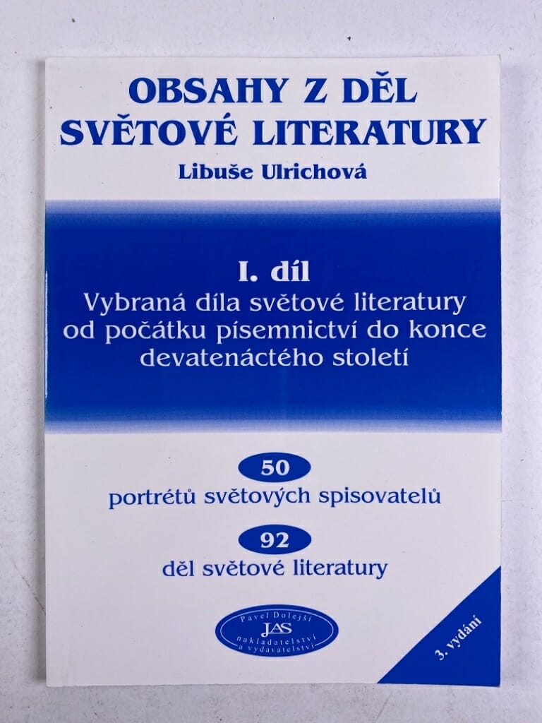 Levně Obsahy z děl světové literatury I. díl Měkká (2003)