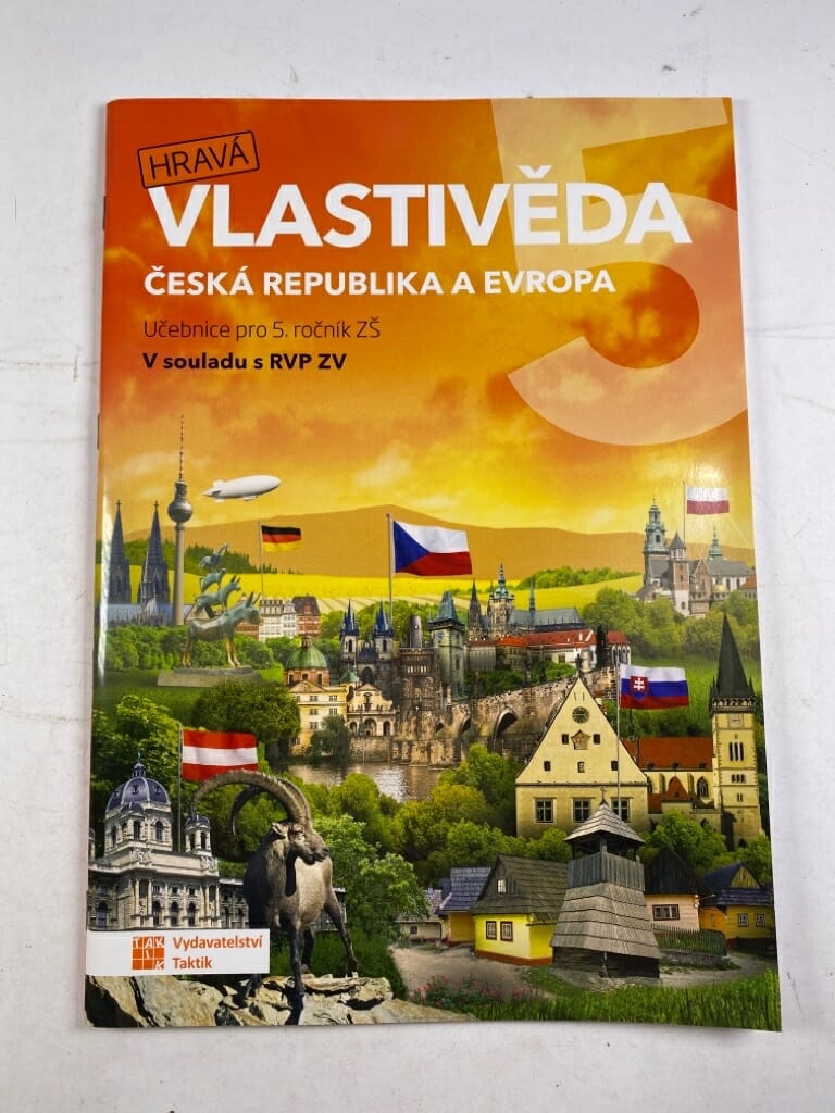 Levně Hravá vlastivěda 5 - Česká republika a Evropa - učebnice