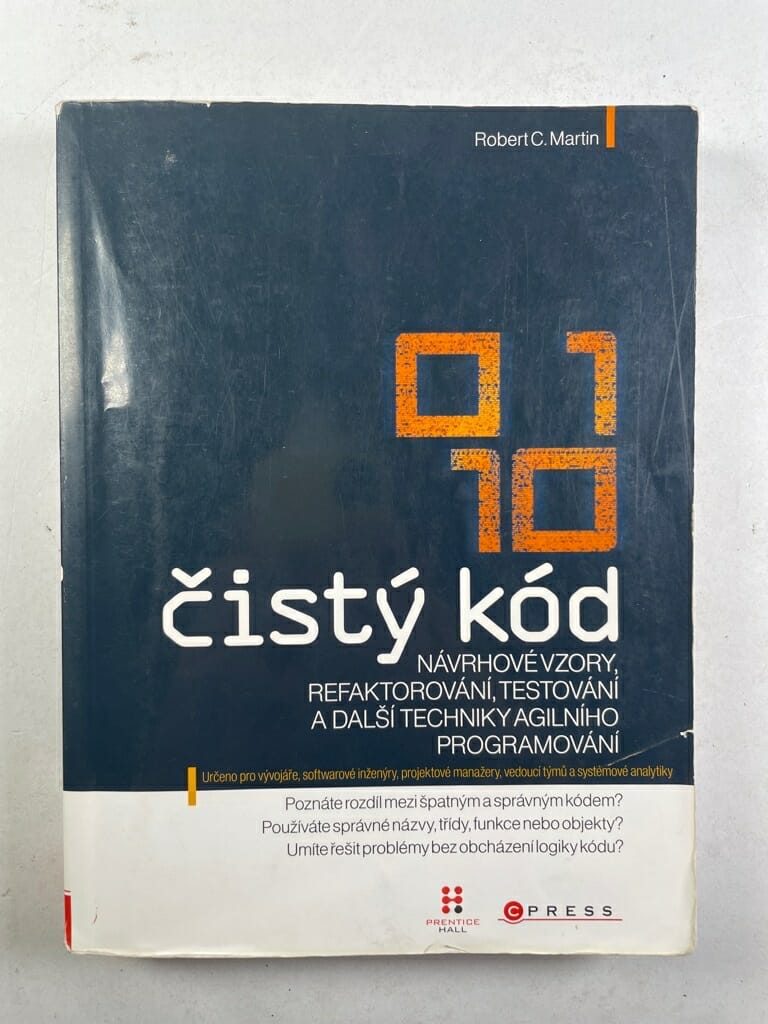 Levně Čistý kód: Návrhové vzory, refaktorování, testování a další techniky agilního programování