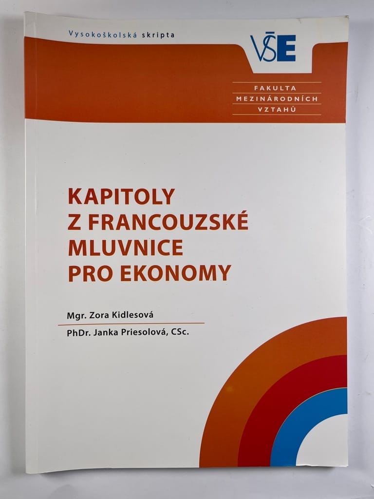 Levně Kapitoly z francouzské mluvnice pro ekonomy