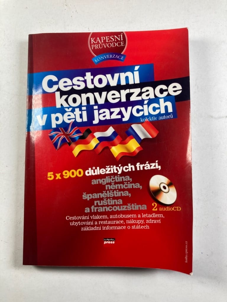 Cestovní konverzace v pěti jazycích Měkká 2