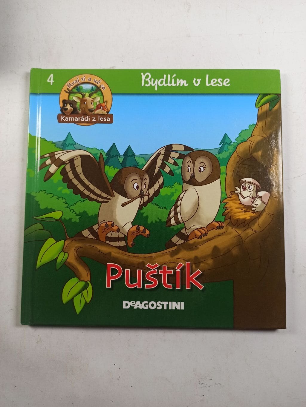 Levně Bydlím v lese: Puštík (4) Pevná