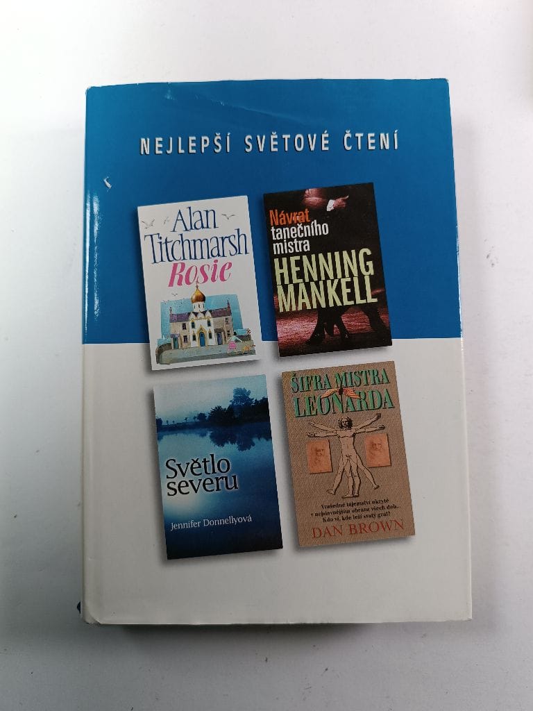 Levně Nejlepší světové čtení: Šifra mistra Leonarda / Světlo severu / Návrat tanečního mistra / Rosie