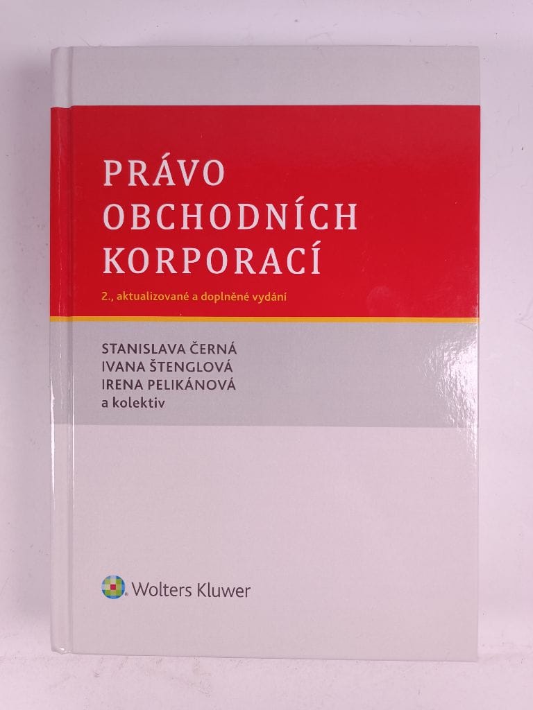 Levně Právo obchodních korporací 2. vydání
