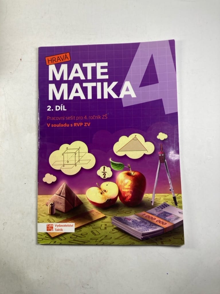 Hravá matematika 4 - Pracovní sešit 2. díl Měkká (fialová)