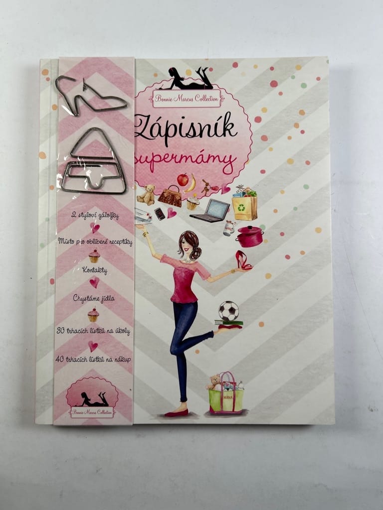 Levně Zápisník supermámy