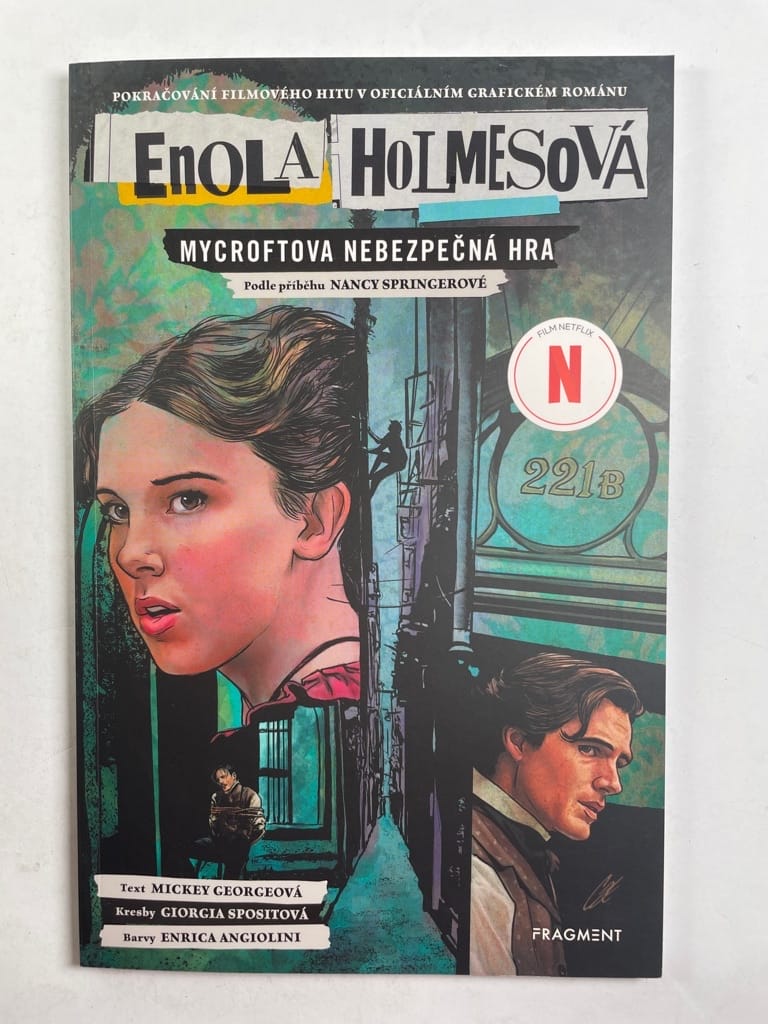 Levně Enola Holmesová: Mycroftova nebezpečná hra (4)