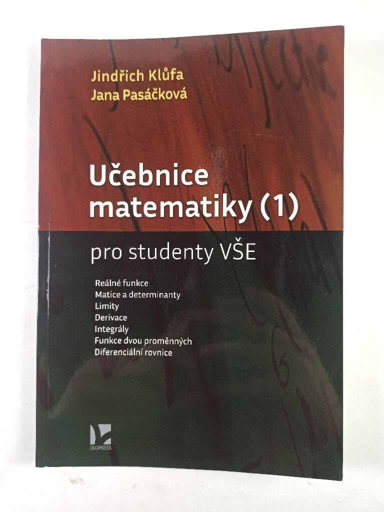 Levně Učebnice matematiky (1) pro studenty VŠE