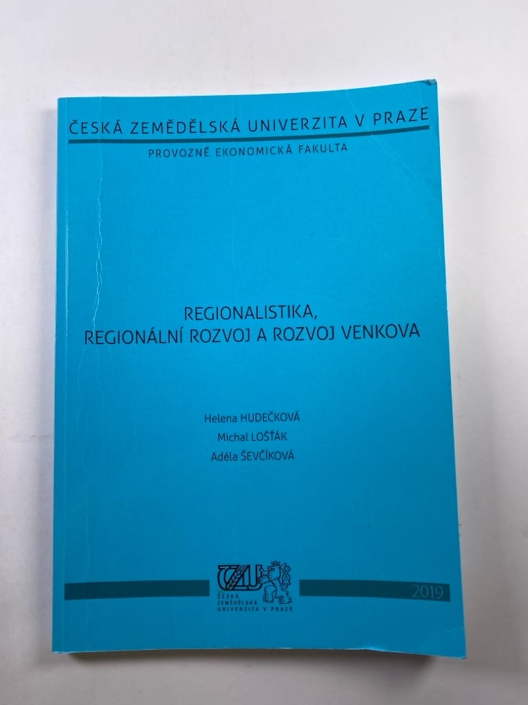 Levně Regionalistika, regionální rozvoj a rozvoj venkova
