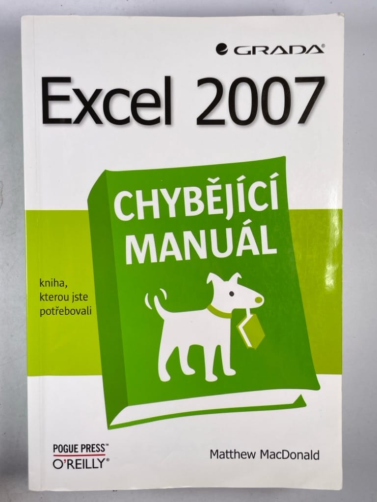 Excel 2007: chybějící manuál