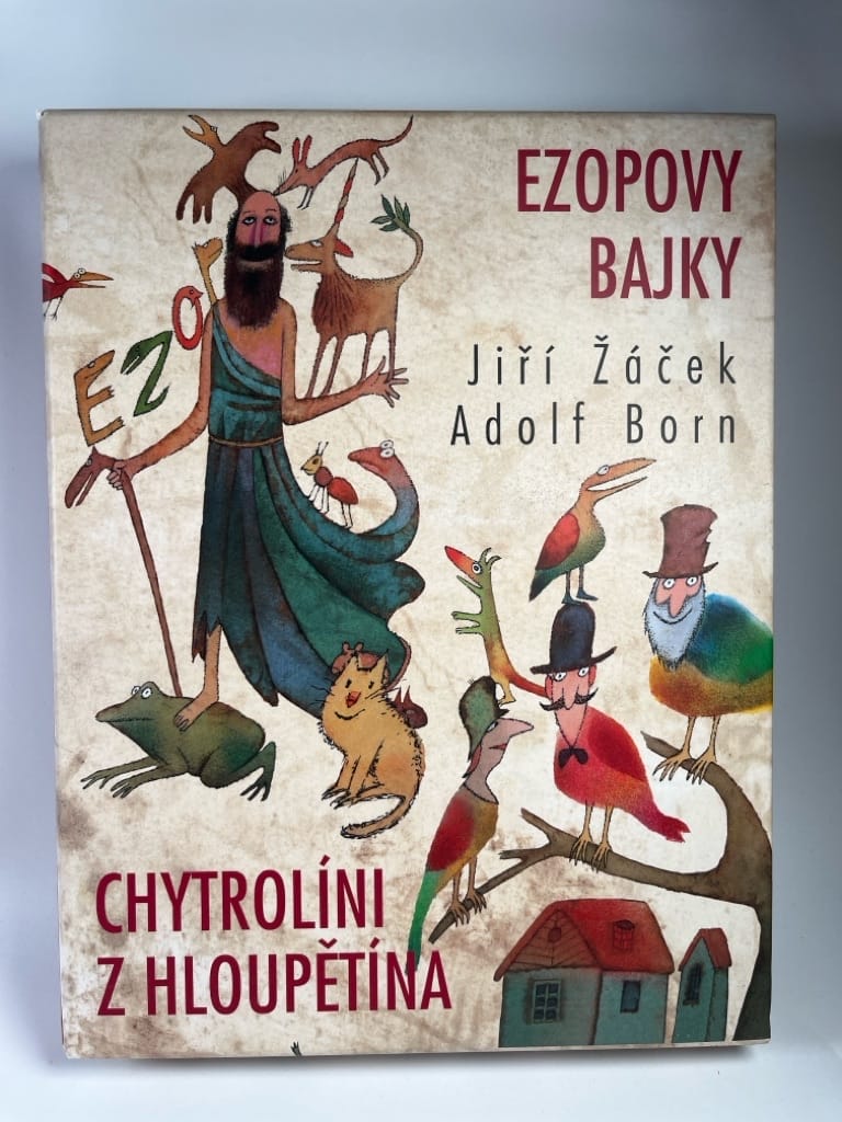 Levně Ezopovy bajky / Chytrolíni z Hloupětína (box)