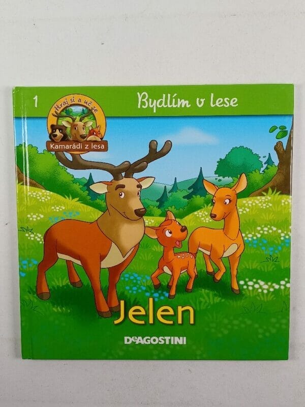 Levně Bydlím v lese: Jelen (1) Pevná (2016)