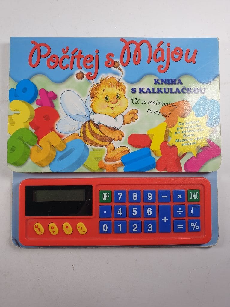 Levně Počítej s Májou: kniha s kalkulačkou