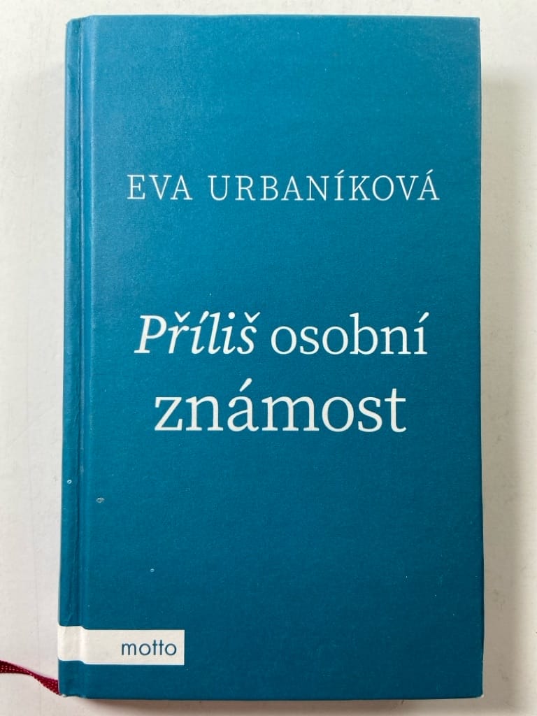 Příliš osobní známost Bez obálky