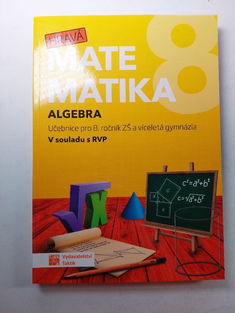Levně Hravá matematika: 8. - učebnice - pro 8. ročník ZŠ a víceletá gymnázia
