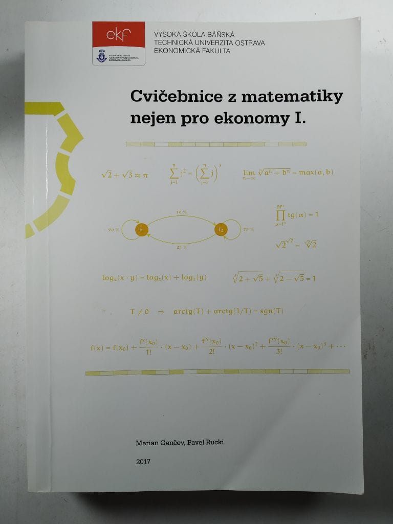 Levně Cvičebnice z matematiky nejen pro ekonomy I.