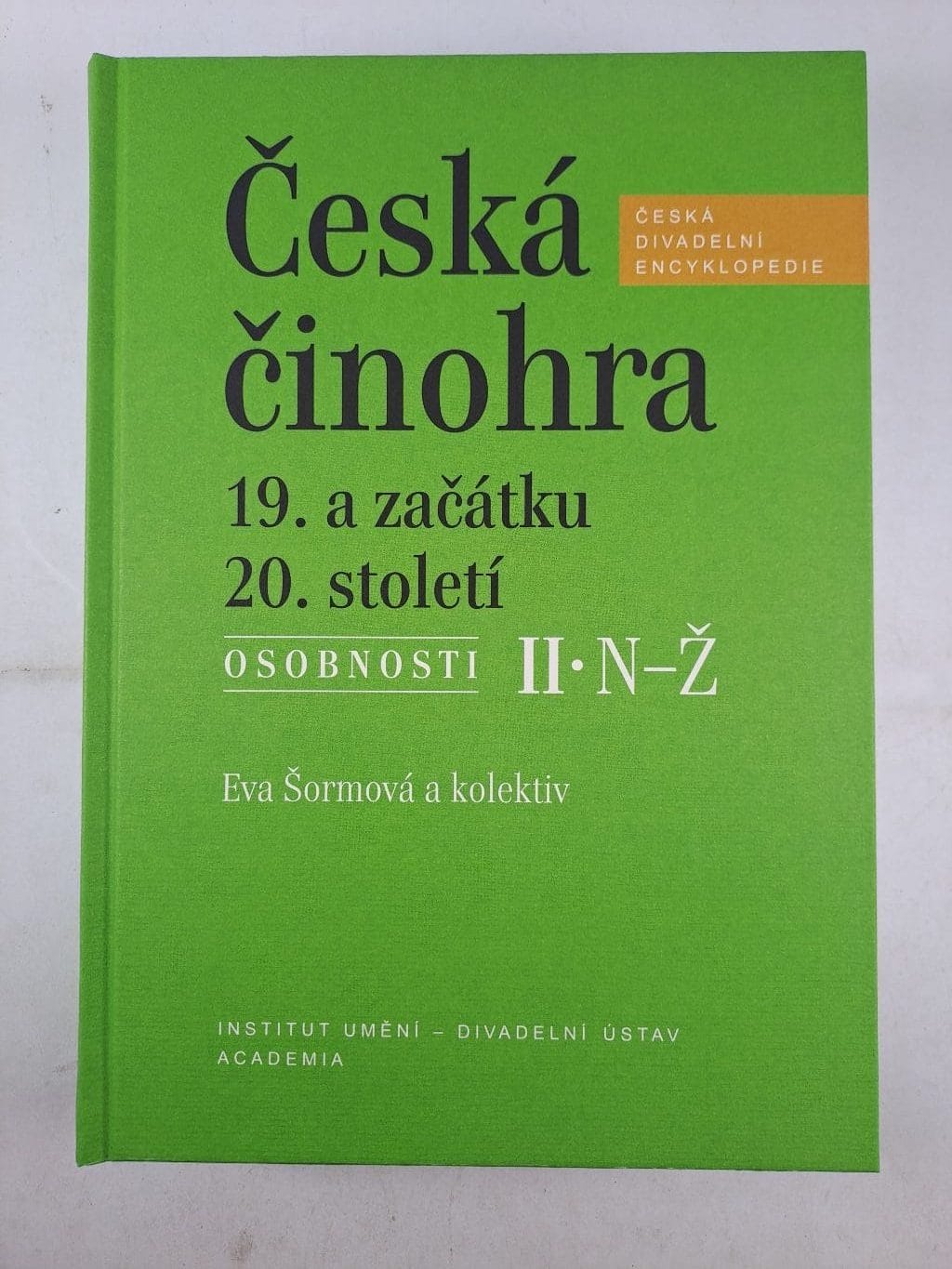Levně Česká činohra 19. a začátku 20. století