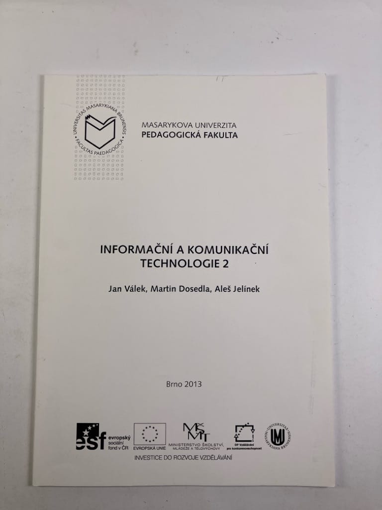 Levně Informační a komunikační technologie 2