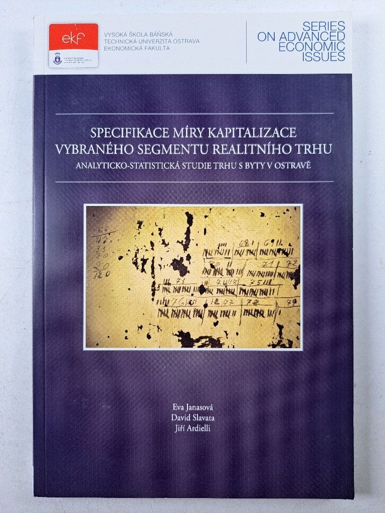 Levně Specifikace míry kapitalizace vybraného segmentu realitního trhu