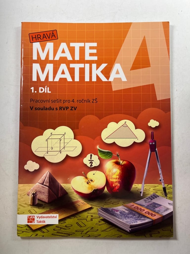 Hravá matematika 4 - Pracovní sešit 1.díl Měkká (2021)