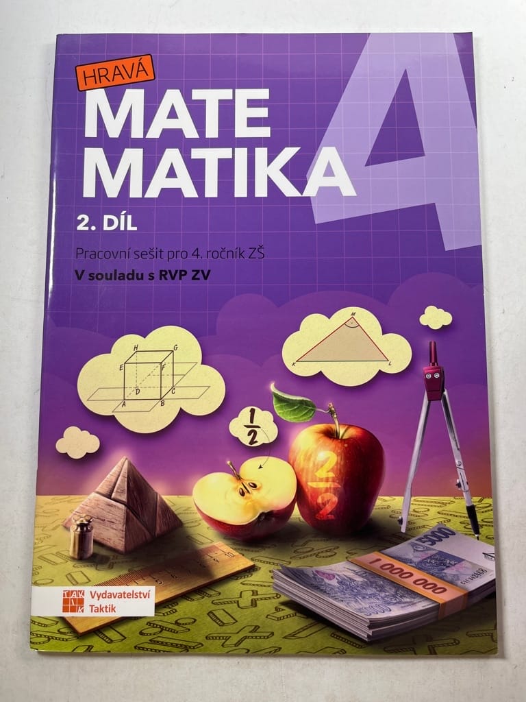 Hravá matematika 4 - Pracovní sešit 2. díl Měkká (2021)