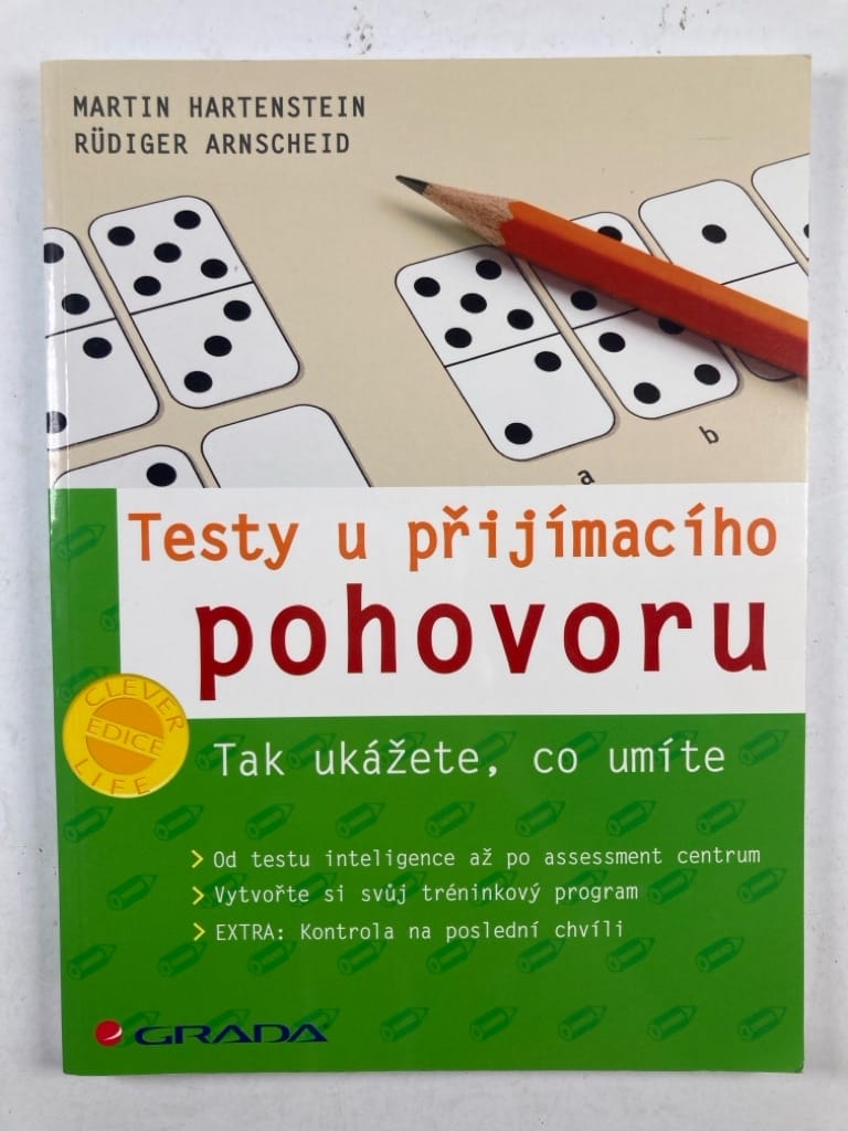 Levně Testy u přijímacího pohovoru: tak ukážete, co umíte