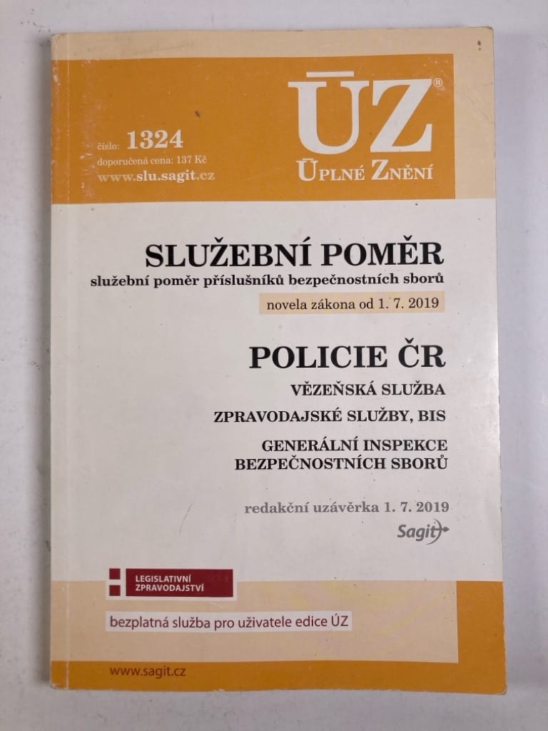 Levně Služební poměr: služební poměr příslušníků bezepečnostních sborů