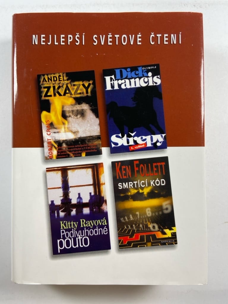 Levně Nejlepší světové čtení: Smrtící kód; Podivuhodné pouto; Střepy; Anděl zkázy Pevná 2