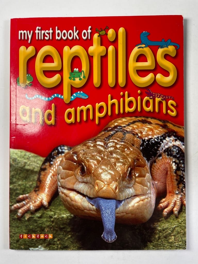 Levně My First Book of Reptiles and Amphibians