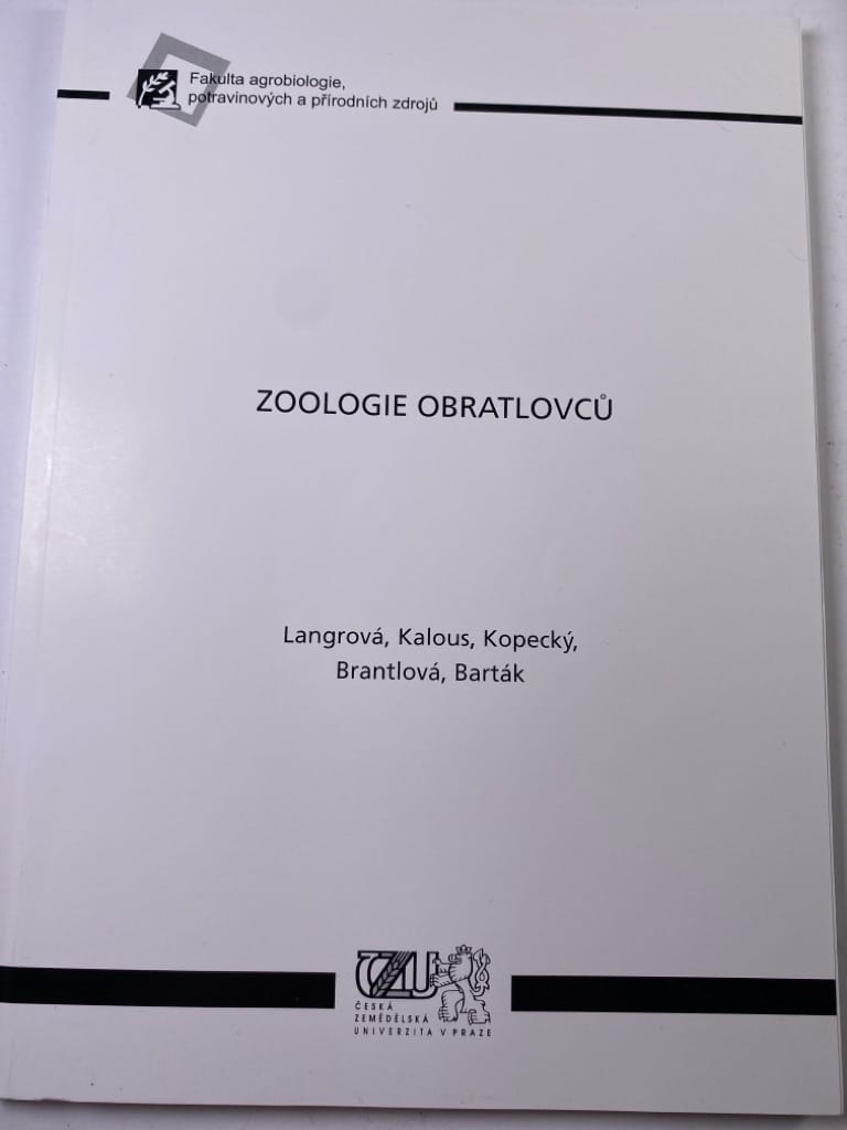 Levně Zoologie obratlovců