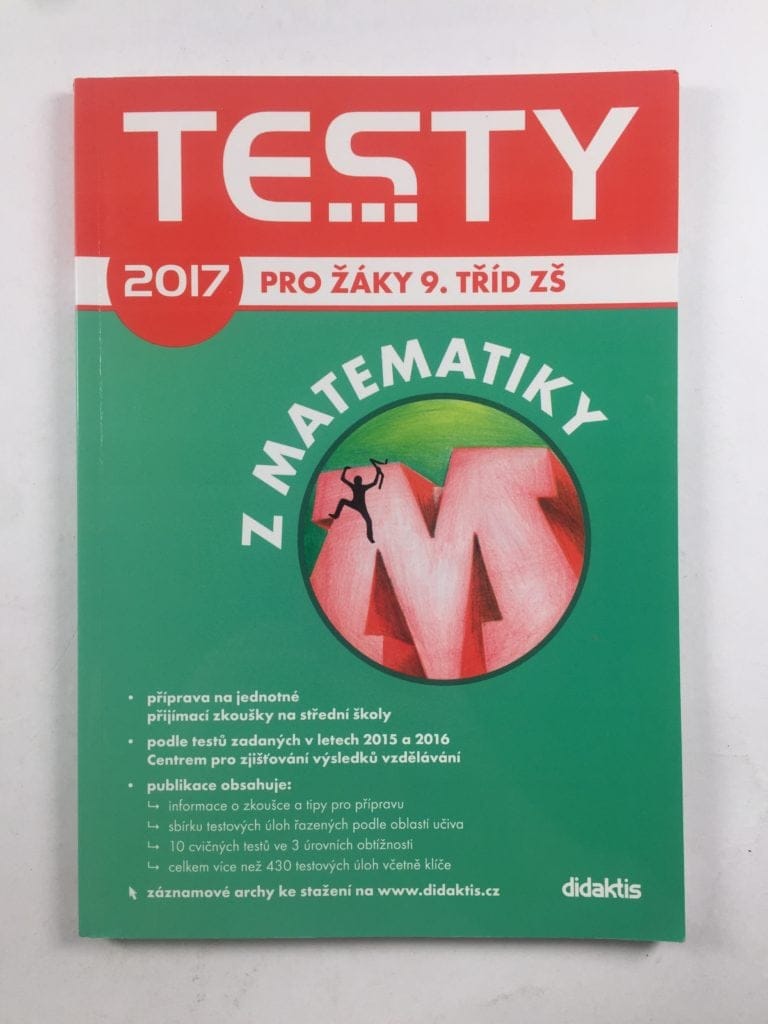 Levně Testy 2017 z matematiky pro žáky 9. tříd ZŠ Měkká