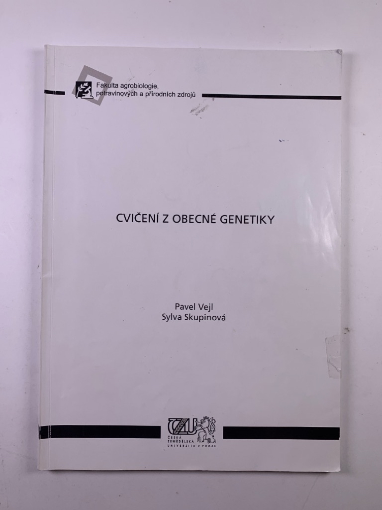 Levně Cvičení z obecné genetiky