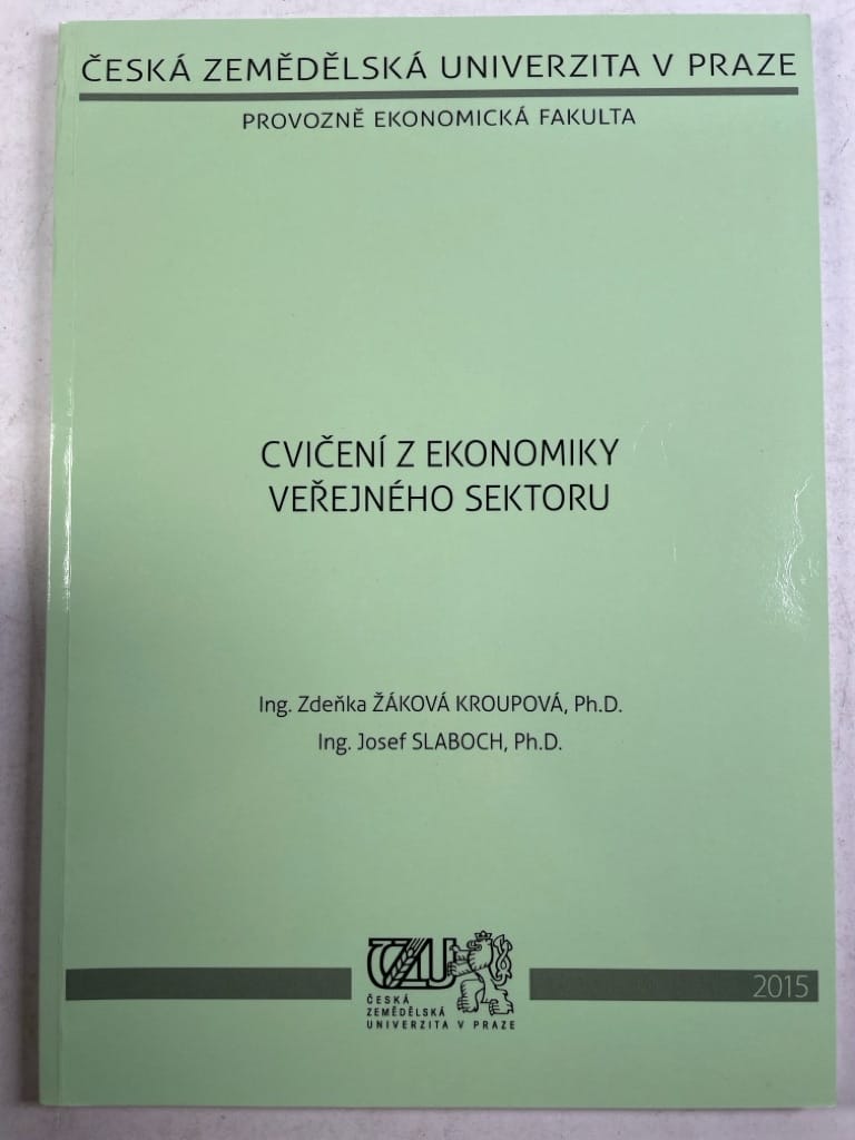 Levně Cvičení z ekonomiky veřejného sektoru