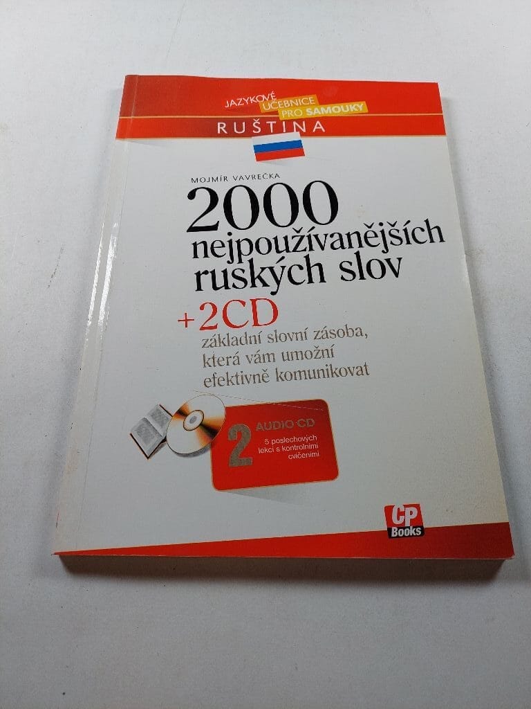 Levně 2000 nejpoužívanějších ruských slov Měkká