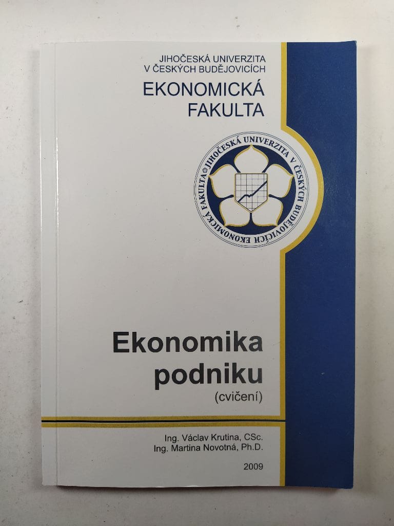 Levně Ekonomika podniku (cvičení)