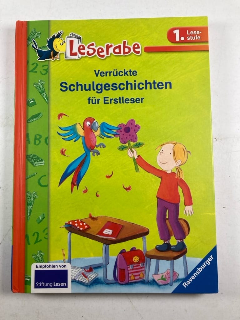 Levně Leserabe: Verrückte Schulgeschichten für Erstleser (1. lesestufe)