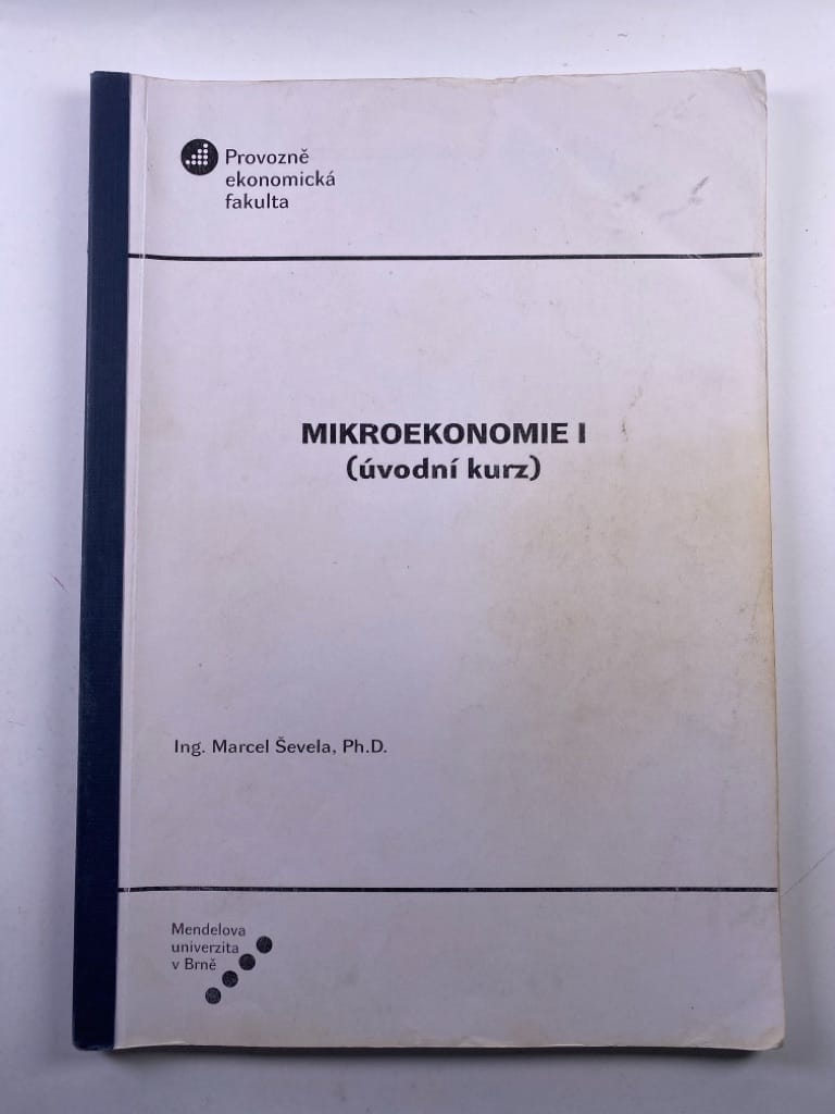 Levně Mikroekonomie I: úvodní kurz