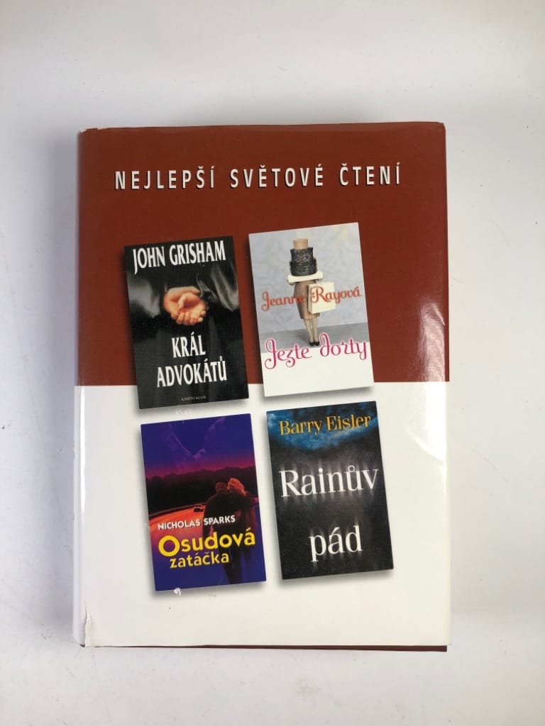 Levně Nejlepší světové čtení: Král advokátů, Osudová zatáčka, Rainův pád, Jezte dorty Pevná 2