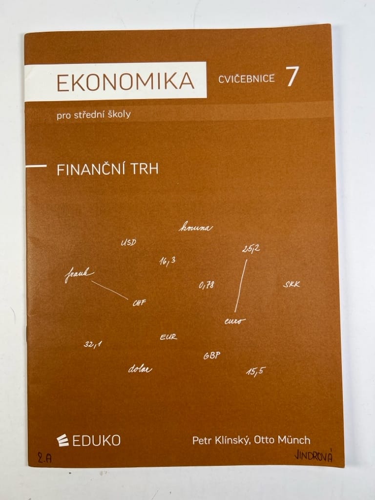 Levně Ekonomika pro střední školy 7 – Finanční trh – cvičebnice Měkká (2008)