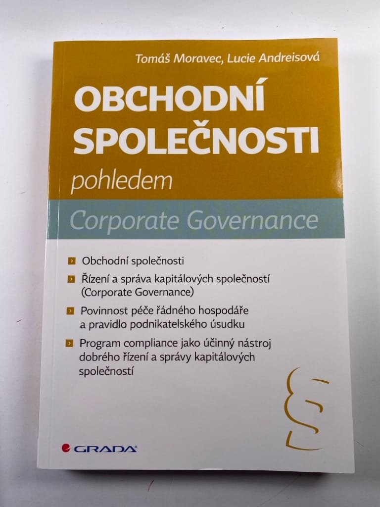 Levně Obchodní společnosti pohledem Corporate Governance