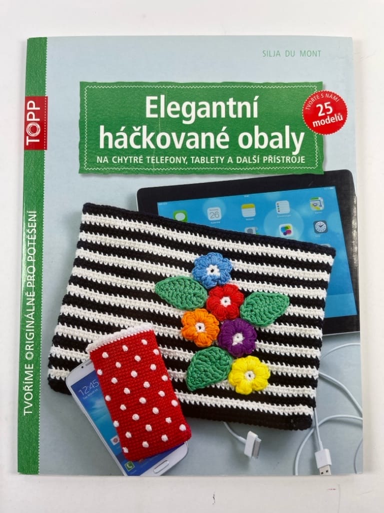 Levně Elegantní háčkované obaly na chytré telefony, tablety a další přístroje