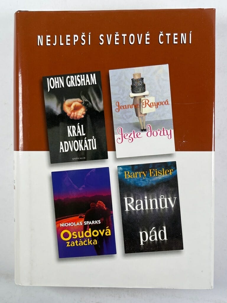 Levně Nejlepší světové čtení: Král advokátů, Osudová zatáčka, Rainův pád, Jezte dorty Pevná