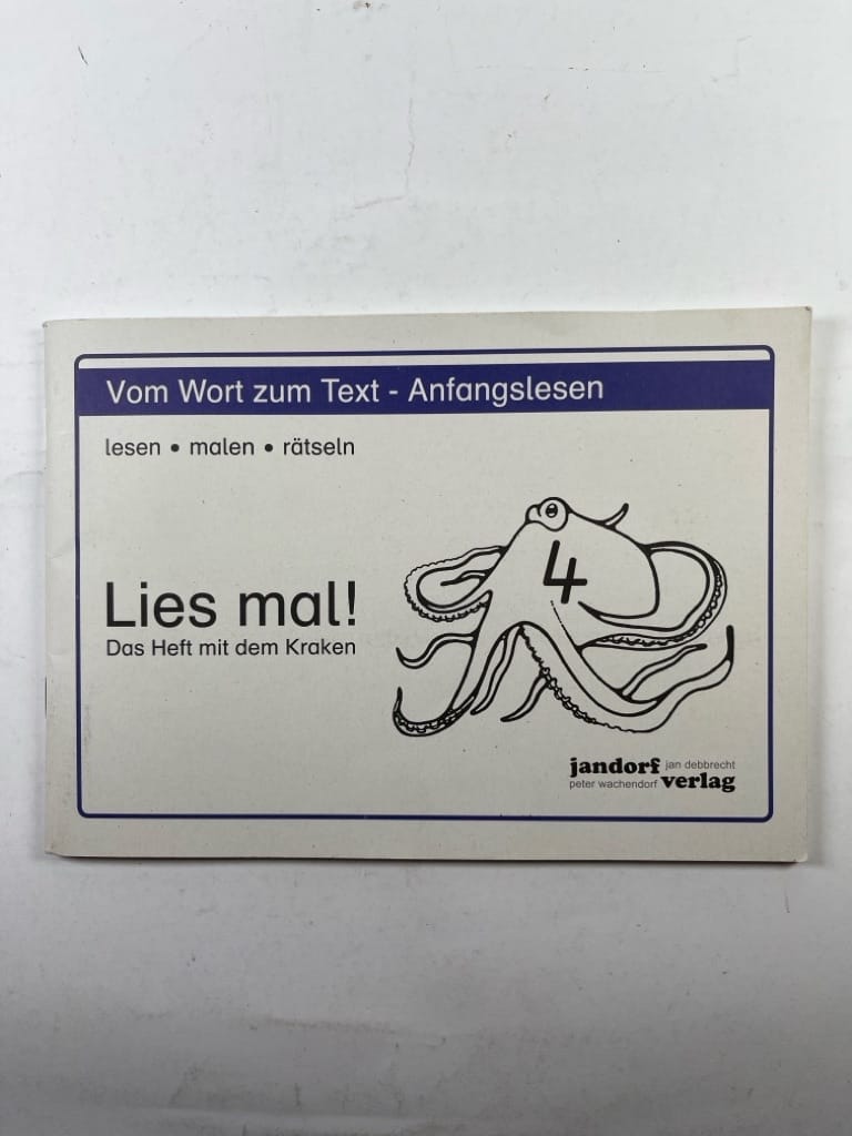 Levně Lies mal! Das Helf mit dem Kraken