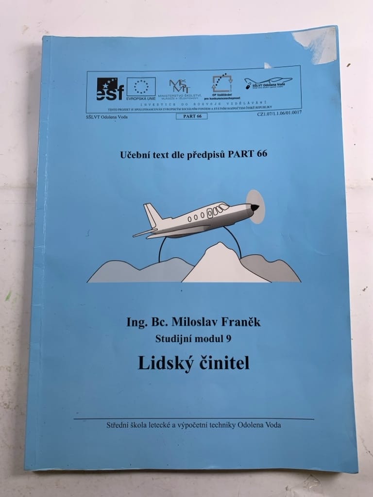 Levně Studijní modul 9 - Lidský činitel