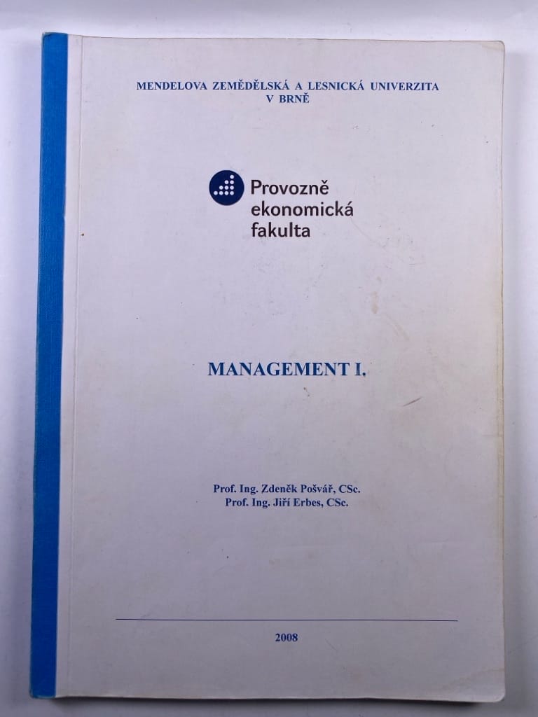 Levně Management I.