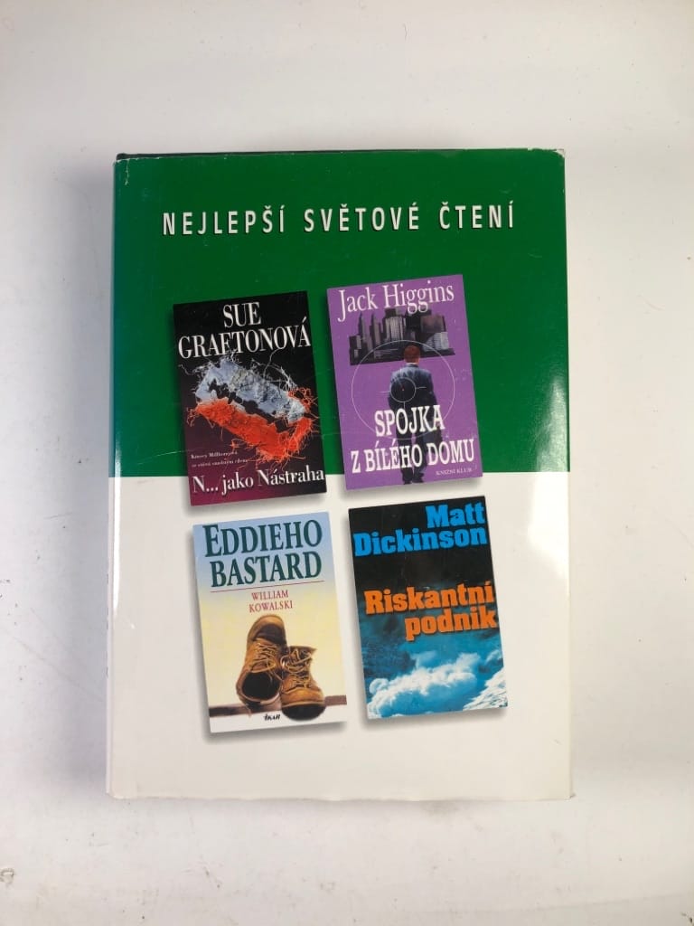 Levně Nejlepší světové čtení: Spojka z Bílého domu / Eddieho bastard / N... jako nástraha / Riskantní podnik Pevná 2