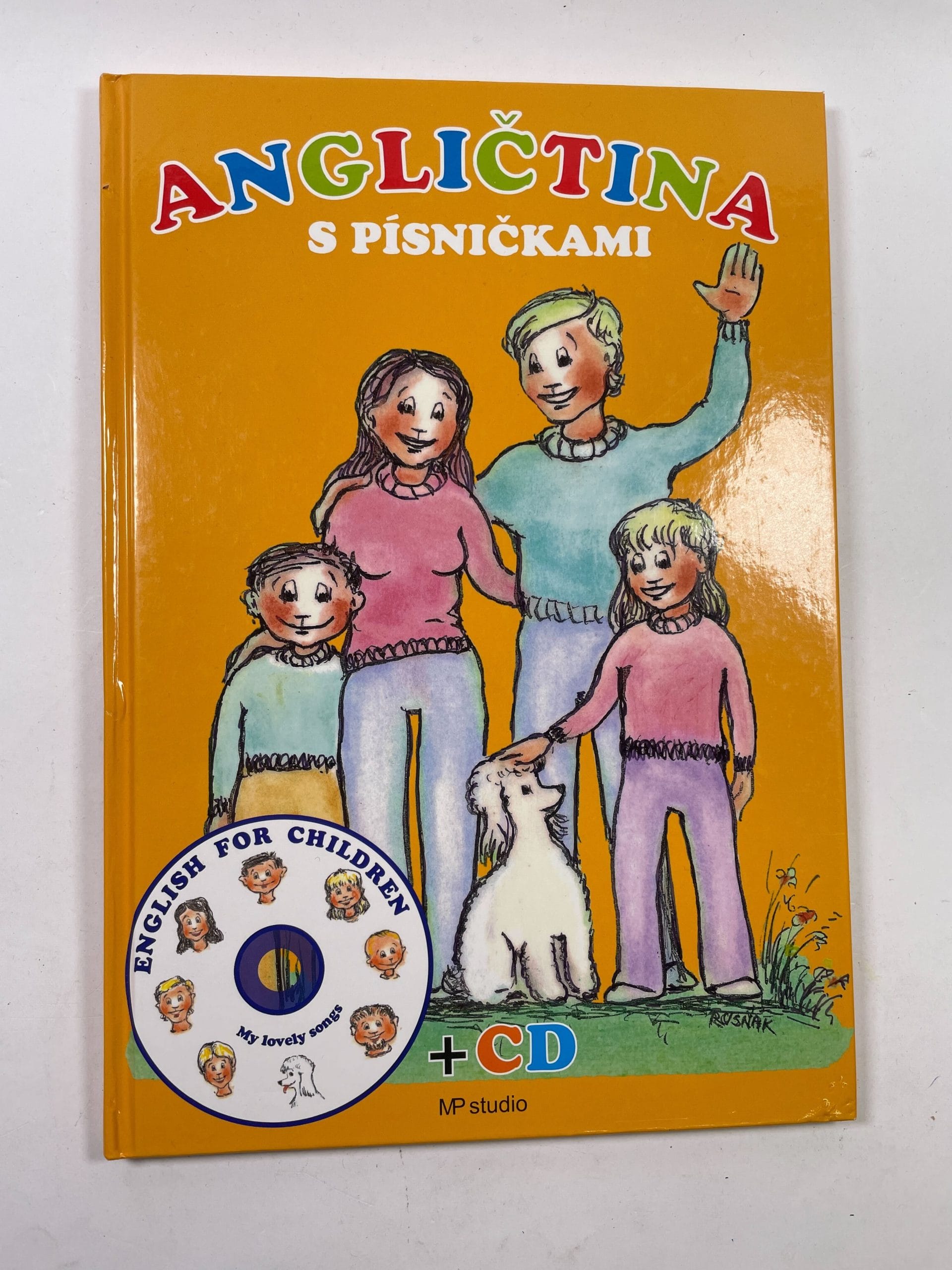 Levně Angličtina s píšničkami + CD Pevná 1