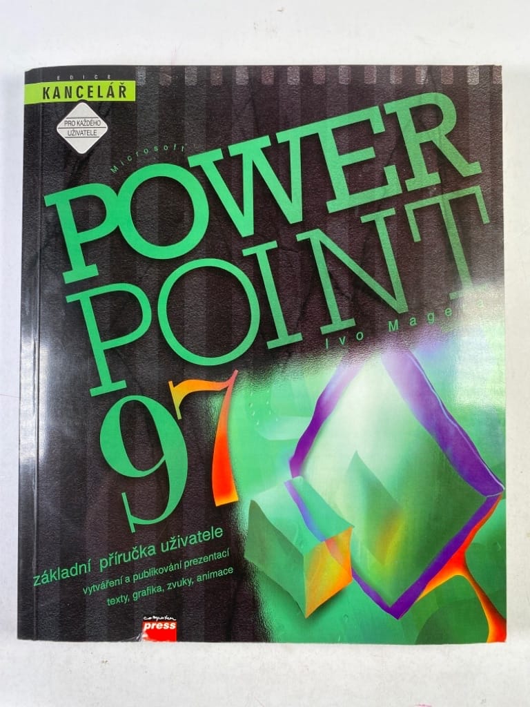 Levně Microsoft PowerPoint 97: základní průvodce uživatele