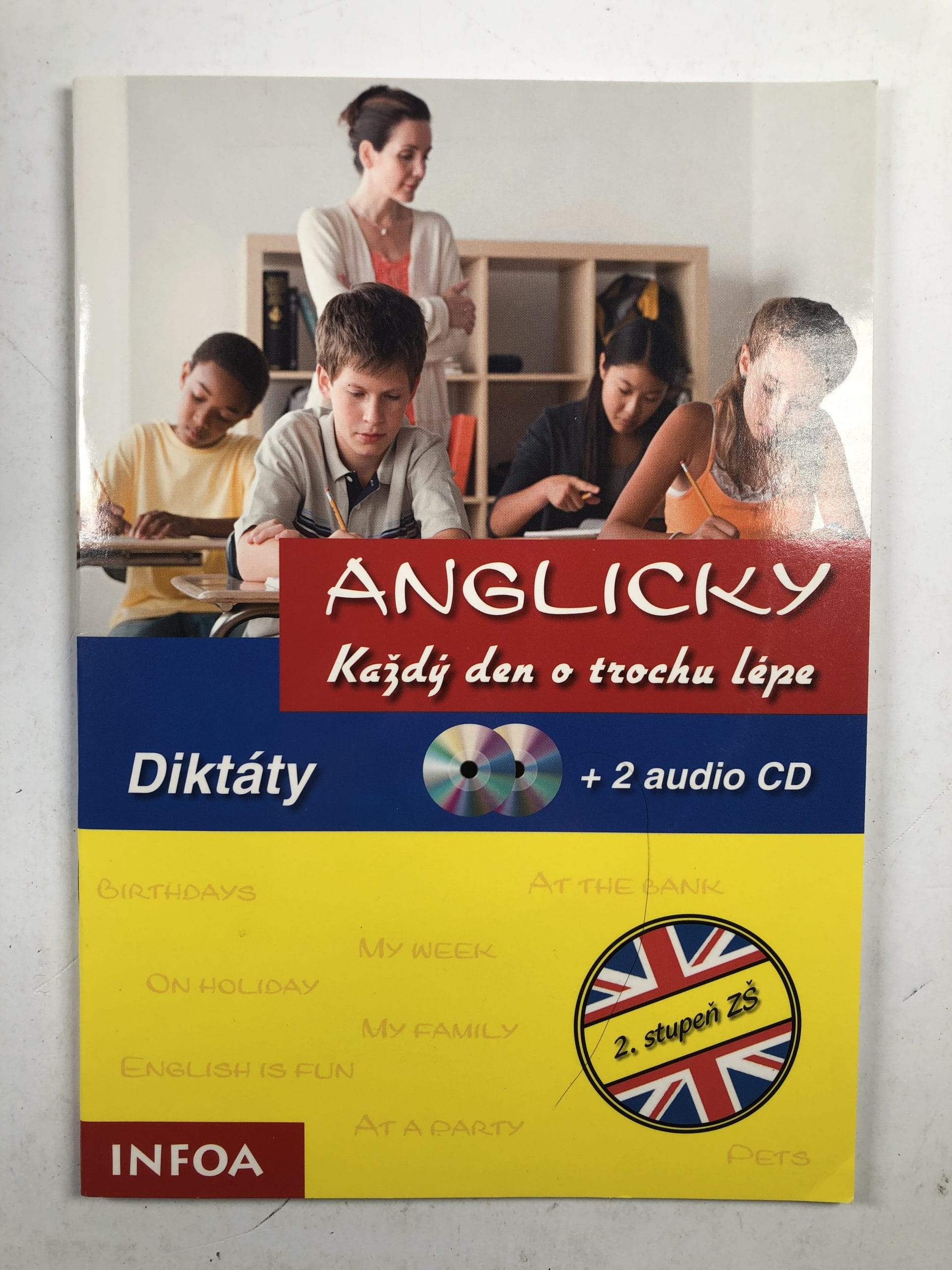 Levně Anglicky každý den o trochu lépe: Diktáty - pro II. stupeň ZŠ