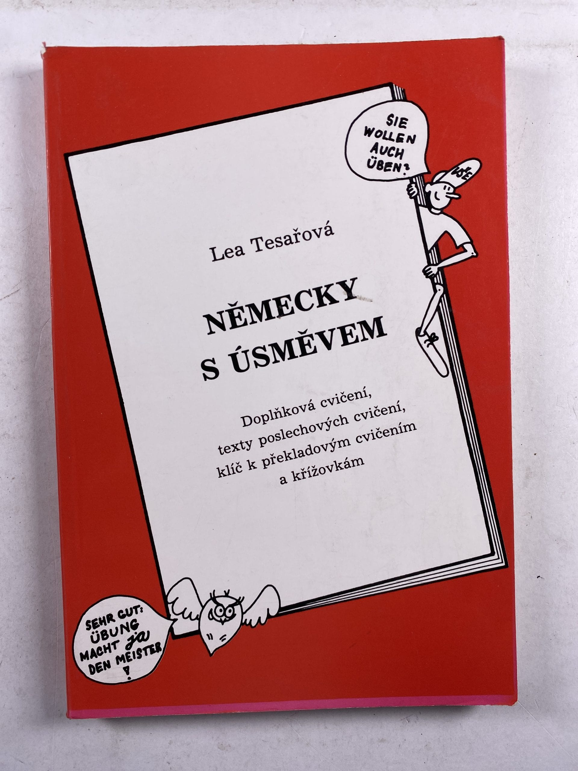 Německy s úsměvem: doplňková cvičení, texty poslechových cvičení, klíč k překladovým cvičením a křížovkám Měkká (1996)